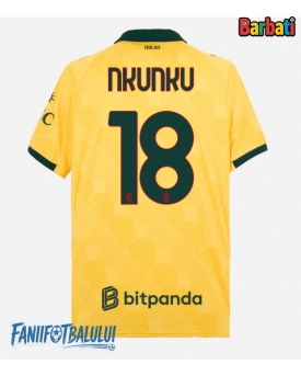 AC Milan Christopher Nkunku #18 Tricou Fotbal Replică 2025-26 Barbati Treilea